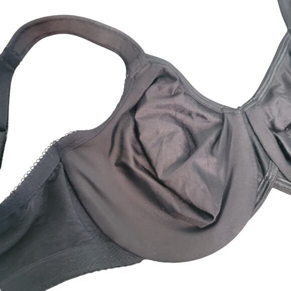 Wacoal 855367 Jacquard Underwire Bra Black 32DD - Picture 8 of 11